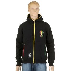 LRG Clothing & Equipment Multicolor Zip Up Jacket Hoodie Men’s Size L